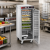 Thumbnail image #2 for FWE 3/4 Height Non-Insulated Heated Transport Cabinet for 14 Full-Size Sheet Pans