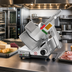 Thumbnail image #2 for Bizerba GSP HD I 150-GCB Automatic Heavy-Duty Illuminated Safety Slicer with 13-Inch Grooved Cheese Blade
