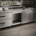 Thumbnail image #2 for Vollrath 4-Series Signature Server Open Storage Option for 74-Inch-Wide Units, Stainless Steel
