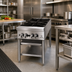 Thumbnail image #2 for Supreme JSP-360 54-Inch Commercial Stock Pot Stove with Three 3-Ring Burners