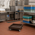 Thumbnail image #3 for Cambro Camdolly 20 x 20 Dish Rack Dolly, Without Handle, 300 lb Capacity, Dark Brown