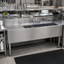 Thumbnail image #2 for Glastender Four Compartment Underbar Sink Unit with Left Drainboard, 66 Inch Wide