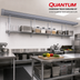 Thumbnail image #2 for Quantum Overhead Track Shelving Kit with 13-Foot Aluminum Tracks and End Plates