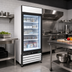 Thumbnail image #2 for Maxx Cold X-Series One-Section Reach-In Glass Door Freezer Merchandiser, 16 Cu. Ft., Bottom-Mounted Compressor