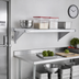 Thumbnail image #3 for Heavy Duty Adjustable Wall-Mounted Shelf, 24 x 60 Inches, Aluminum