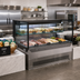Thumbnail image #2 for Reveal® Self-Service Refrigerated Slide-In Counter Deli Case with Glass Shelf and LED Lighting