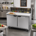 Thumbnail image #3 for Beverage Air SPE48HC-12 48-Inch Two-Section Sandwich Prep Table Refrigerator