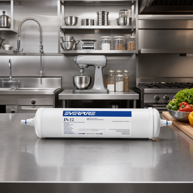 Product image #2 for Everpure IN-12 In-Line Drinking Water Filter Cartridge with 1/4 Inch John Guest Fittings
