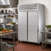 Thumbnail image #2 for True Spec Series Two-Section Reach-In Refrigerator with Solid Stainless Steel Doors