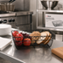 Thumbnail image #3 for Winco Rectangular Wire Bread/Fruit Basket, 9 x 5-7/8 x 3 Inch, Black