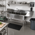 Thumbnail image #2 for John Boos Pro-Bowl 3-Compartment Sink with Left and Right Drainboards, 20 x 20 x 12-Inch Bowls, 16-Gauge Type 300 Stainless Steel