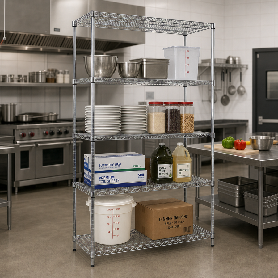 Commercial Kitchen Production Set