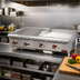 Thumbnail image #2 for Countertop Natural Gas Char-Broiler and Griddle Combo, 48-Inch Wide