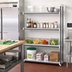 Thumbnail image #2 for Cambro Camshelving Elements XTRA 4-Tier Stationary Add-On Polymer Shelving Unit, 18