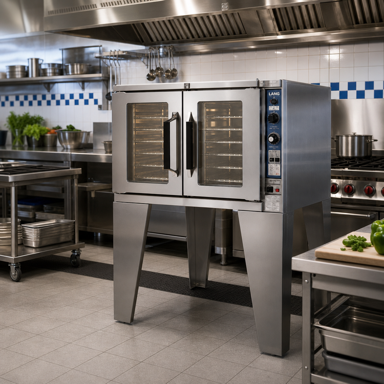 Product image #2 for Lang Marine Extra-Deep Full-Size 5-Pan Electric Single-Deck Convection Oven