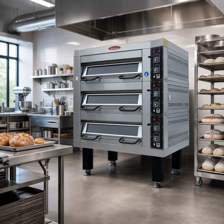 Product image #2 for Four-Deck Electric Artisan Stone Deck Oven