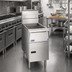 Thumbnail image #2 for Solstice SG14R-S Gas Floor Fryer, Full Frypot, Millivolt Controls, 40-50 lb Oil Capacity