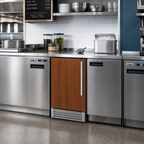 Thumbnail image #3 for Summit Commercial Summit Appliance BIM44GCSSIFADA Commercial Undercounter Ice Maker, 45 lb Production, 25 lb Bin, Clear Cubes, Stainless Steel
