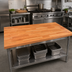Thumbnail image #2 for American Cherry Blended Edge Grain Kitchen Countertop, 60 x 30 x 1-1/2 Inch, Penetrating Oil Finish