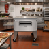 Thumbnail image #2 for Lincoln Impinger 3200 Series 3240-3R Triple-Deck Electric Conveyor Pizza Oven Package