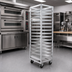 Thumbnail image #2 for Panco Full-Height Mobile Front-Load Oven Rack for 12 Full-Size Sheet Pans