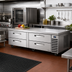 Thumbnail image #2 for True 72-3/8 Inch Refrigerated Chef Base with 4 Locking Drawers