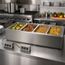 Thumbnail image #2 for Duke Electric 4-Well Drop-In Hot Food Well with 2 Remote Control Panels