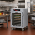Thumbnail image #2 for Metro C5 8 Series Mobile Half-Height Pass-Thru Heated Holding Cabinet, 8 Sheet Pan Capacity