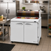 Thumbnail image #2 for Turbo Air PRO Series 36-1/4-Inch 2-Section Sandwich/Salad Prep Table with 10-Pan Top Opening and Rear-Mount Self-Contained Compressor