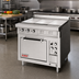 Thumbnail image #3 for 36 Inch Electric Heavy Duty Range with Standard Oven Base and 3 Hot Tops