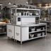 Thumbnail image #2 for Randell RCRBP-52.5 Modular Chef Service Counter Right Section with Breaker Panel