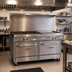 Thumbnail image #2 for Southbend Ultimate 60-Inch Gas Restaurant Range with 4 Pyromax Burners, 24-Inch Griddle, and 2 Convection Ovens