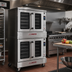 Thumbnail image #2 for Southbend Platinum Full-Size Standard-Depth Double-Deck Gas Convection Oven, Touchscreen Controls, Independent Doors