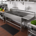 Thumbnail image #2 for John Boos Pro-Bowl 4-Compartment Sink with 30-Inch Right Drainboard, 12-Inch Deep Bowls