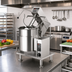 Thumbnail image #2 for 20-Gallon Electric Countertop Tilting Steam Kettle Mixer