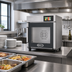 Thumbnail image #3 for UNOX EVEREO CUBE Countertop Service Temperature Food Preserver, 10 Half-Sheet Trays, 208/240V