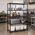 Thumbnail image #2 for Add-A-Shelf 4-Tier Starter Wire Shelving Unit, 48