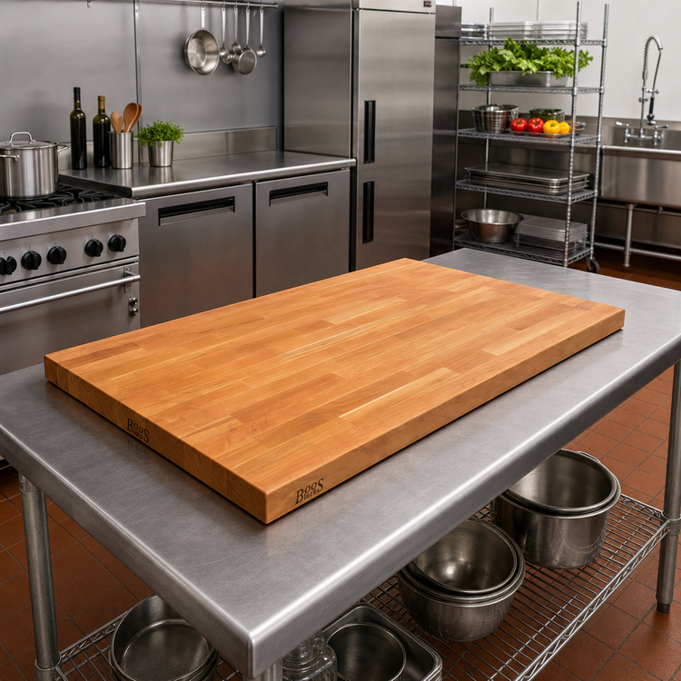 Product image #2 for Boos Block American Cherry Edge Grain Kitchen Countertop, 48 x 38 x 1-1/2 Inch Thick, Flat, Oil Finish