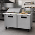 Thumbnail image #2 for Hoshizaki Steelheart 60-Inch Two-Section Reach-In Mega Top Prep Refrigerator