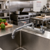 Thumbnail image #2 for Advance Tabco K-129 Heavy Duty Deck-Mounted Manual Faucet with 14-Inch Swing Spout