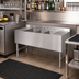 Thumbnail image #2 for John Boos Slim-Line 3-Compartment Stainless Steel Underbar Sink Unit with 3-Inch Backsplash, 36 x 18 x 32-1/2 Inches