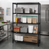 Thumbnail image #2 for Quantum Stationary Wire Shelving Starter Kit, 72