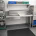 Thumbnail image #2 for John Boos 36-Inch Straight Soiled Dishtable with 20 x 20 x 8 Pre-Rinse Sink, Right-to-Left Operation