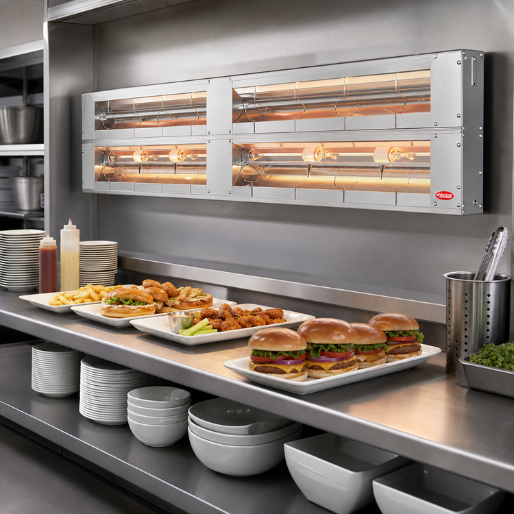 Product image #2 for Hatco Glo-Ray 72-Inch Double Lighted Infrared Strip Heater