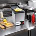 Thumbnail image #2 for Nemco Countertop Thermoelectric Cold Condiment Chiller with 1/6-Size 2-Quart Stainless Steel Vessel