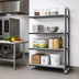 Thumbnail image #2 for Cambro Camshelving Elements XTRA Stationary Solid Add-On Shelving Unit, 24