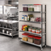 Thumbnail image #2 for Cambro Camshelving Elements XTRA Solid Stationary Add-On Polymer Shelving Unit, 18