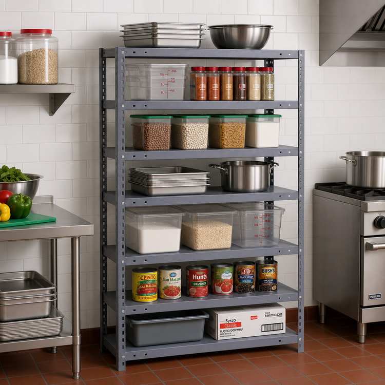 Product image #2 for Quantum Heavy Duty 7-Shelf Stationary Wire Shelving Unit, 36 x 18 x 39 Inches