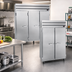 Thumbnail image #3 for Howard-McCray SF Series Three-Section Reach-In Freezer, 75 Cu. Ft., Self-Contained, Top-Mounted, Solid Full Doors