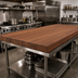Thumbnail image #2 for John Boos Boos Block Full-Length Edge Grain American Black Walnut Kitchen Countertop, 48